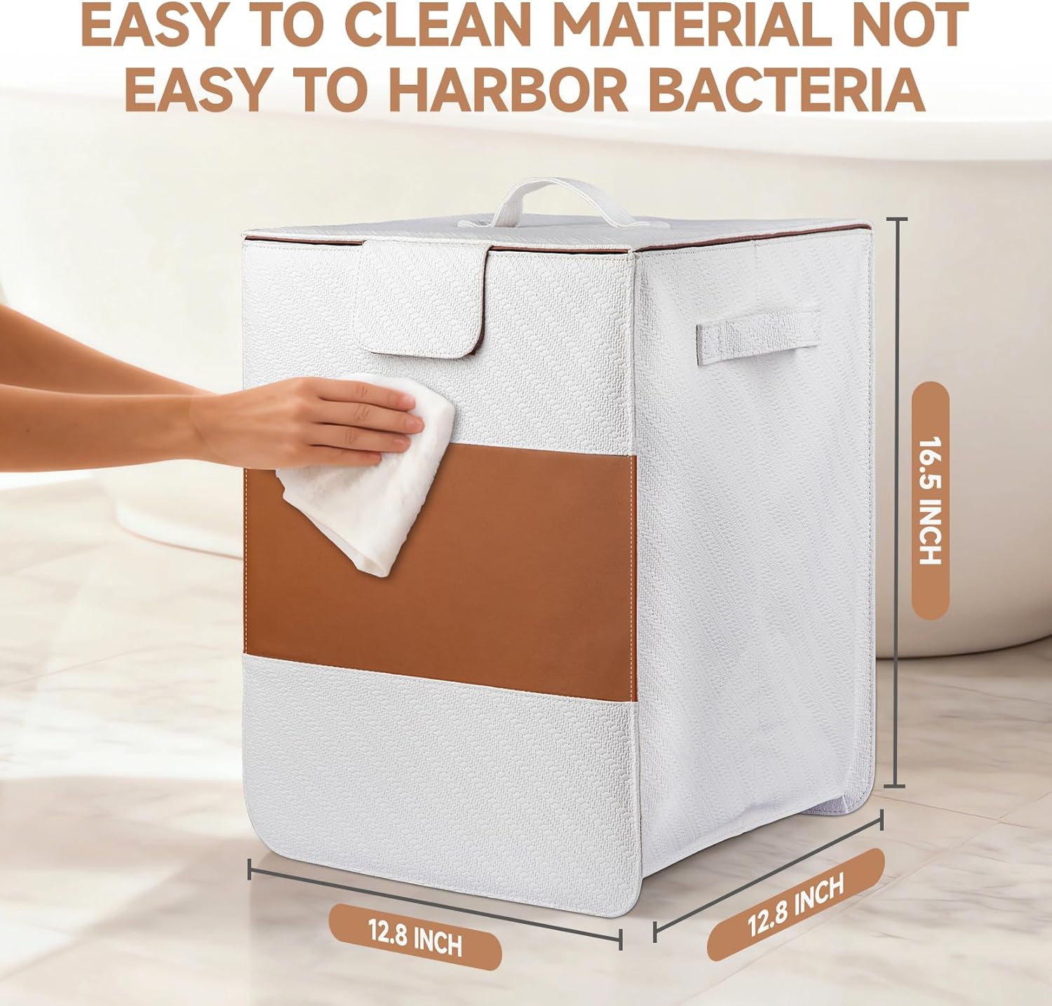 38L Foldable Towel Warmer for Bathroom, Home & Spa, Large Capacity for Oversized Towels, Blankets & Robes, 4 Temp Modes, Auto Shut-Off Timer, Perfect Spa Gift for Loved Ones